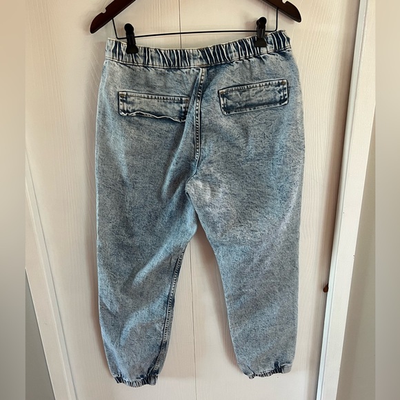 Bootlegger Denim Joggers - Picture 3 of 3